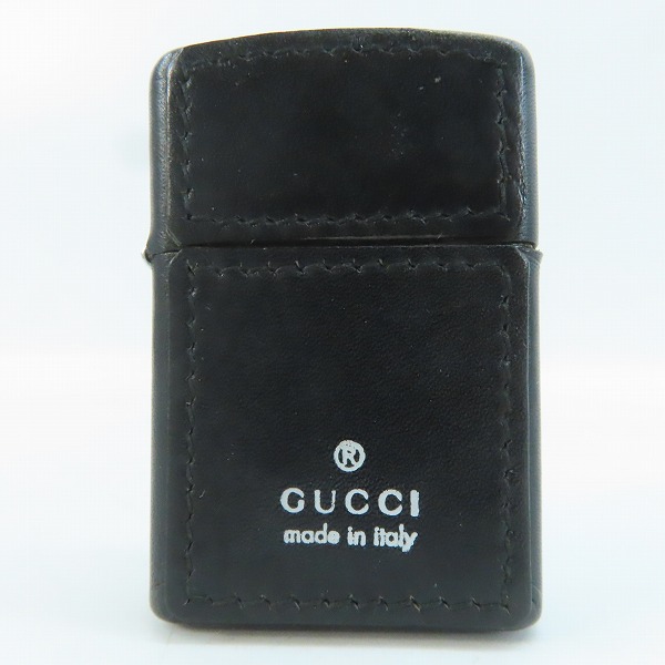 実際に弊社で買取させて頂いたGUCCI/グッチ レザー巻き オイルライター