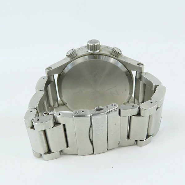 実際に弊社で買取させて頂いたNIXON/ニクソン THE51-30 クロノグラフ ブラック文字盤 腕時計 NA083000【動作未確認】の画像 2枚目