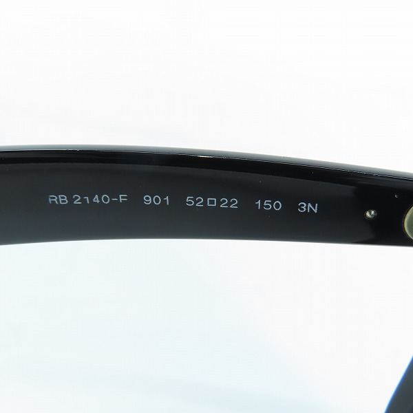 実際に弊社で買取させて頂いたRay-Ban/レイバン WAYFARER/ウェイファーラー サングラス RB2140-F 901の画像 6枚目
