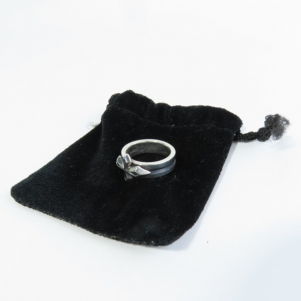 実際に弊社で買取させて頂いたBloody Mary/ブラッディマリー Mirage of blaze リング 17号の画像 9枚目