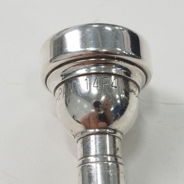 実際に弊社で買取させて頂いたYAMAHA/ヤマハ 14F4 フリューゲルホルン用マウスピースの画像 1枚目