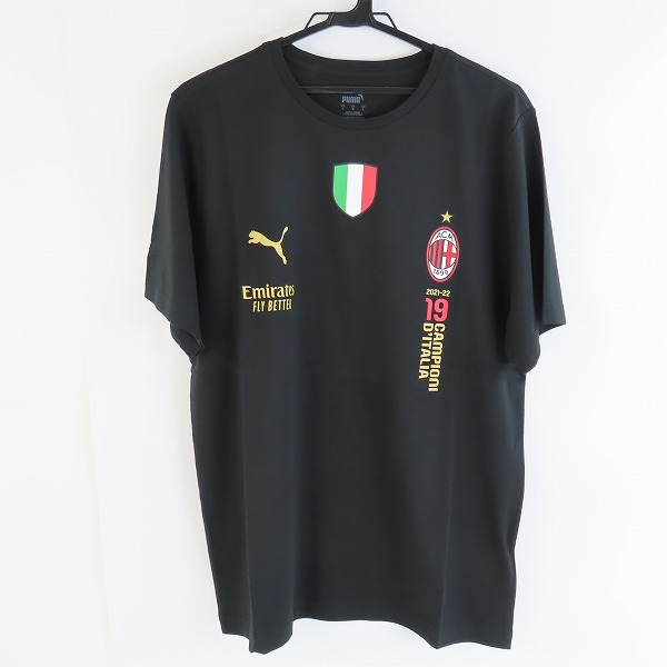 実際に弊社で買取させて頂いた【未使用】PUMA/プーマ ACミラン 2022 優勝記念 Tシャツ 773507/L