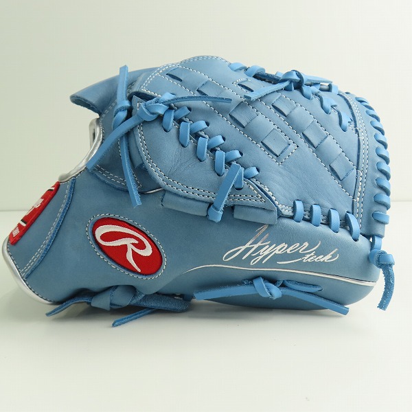 実際に弊社で買取させて頂いた(2)Rawlings/ローリングス HYPER TECH/ハイパーテック 軟式/投手/ピッチャー グローブ/グラブ GR4HTCA15Wの画像 1枚目