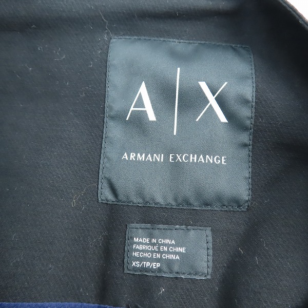 実際に弊社で買取させて頂いたARMANI EXCHANGE/アルマーニエクスチェンジ レディース コート/XSの画像 2枚目