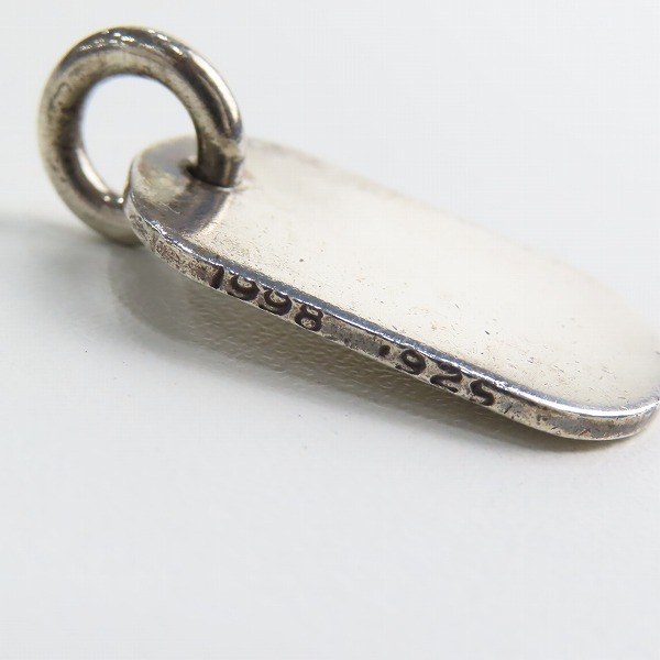 実際に弊社で買取させて頂いたCHROME HEARTS/クロムハーツ D TAG SML LTD NYC/ニューヨーク限定 スモールドッグタグ ペンダントトップの画像 4枚目