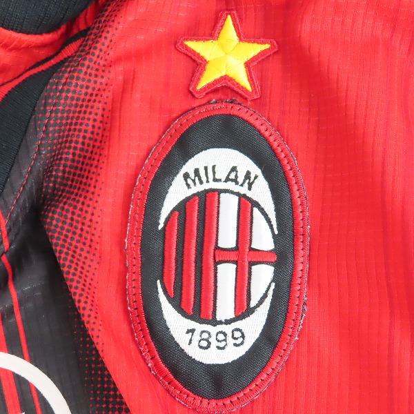 実際に弊社で買取させて頂いたLotto/ロット ACミラン 97/98 #10 サビチェビッチ 半袖 ユニフォーム/Mの画像 5枚目