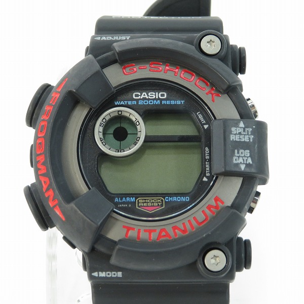 実際に弊社で買取させて頂いたG-SHOCK/Gショック 2代目 FROGMAN フロッグマン DW-8200-1A【動作未確認】