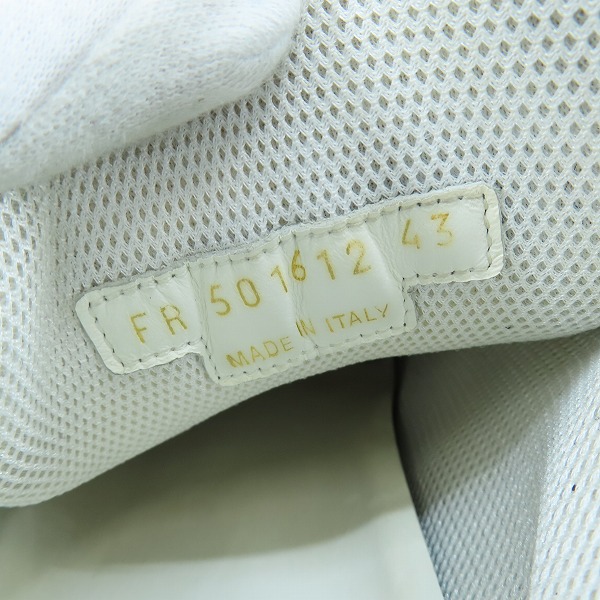 実際に弊社で買取させて頂いたSAINT LAURENT PARIS/サンローランパリ JUMP ジャンプ スニーカー 501612/43の画像 4枚目