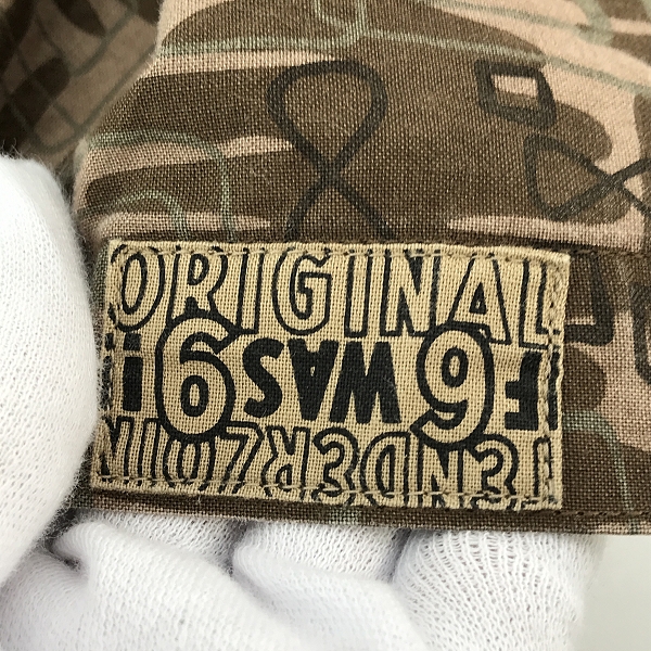 実際に弊社で買取させて頂いたTENDERLOIN/テンダーロイン  cotton sht print as s/s 総柄半袖シャツ/XLの画像 5枚目