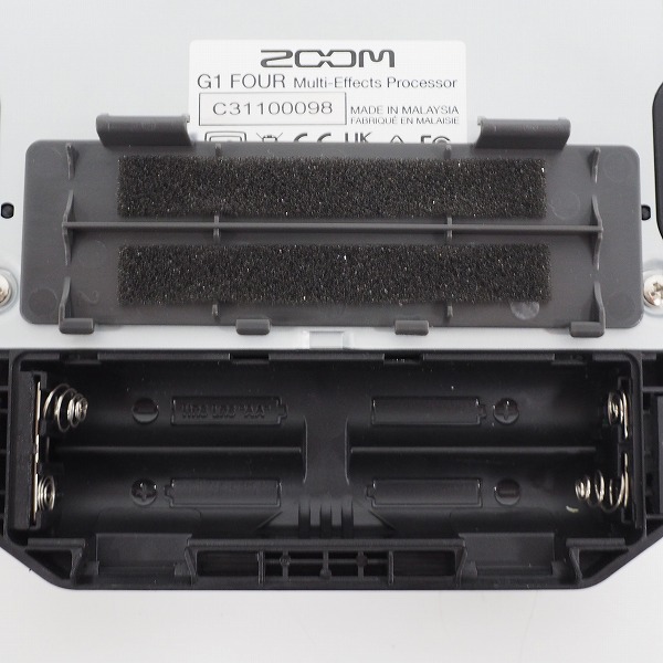 実際に弊社で買取させて頂いたZOOM/ズーム G1 FOUR Ver.v2.00エレキギター用マルチエフェクター【簡易動作確認済】の画像 6枚目