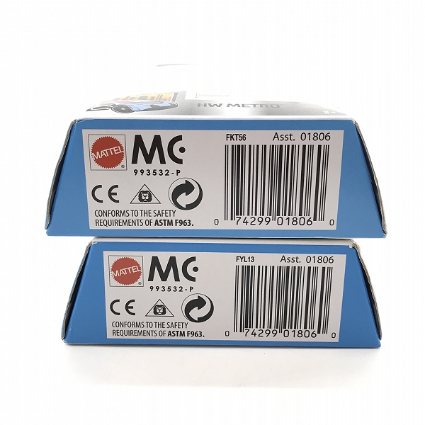 実際に弊社で買取させて頂いた【未開封】Hot Wheels/ホットウィール 5-pack SPEED BLUR/スピードブル HW Metro/メトロ 5台入りパック 2点セットの画像 8枚目