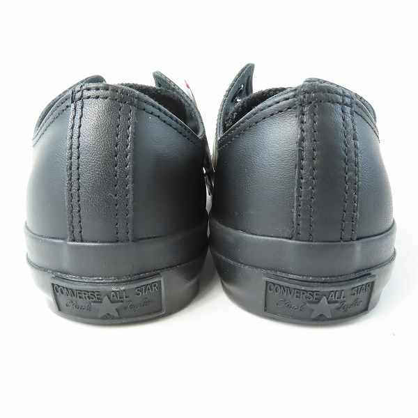 実際に弊社で買取させて頂いた【未使用】CONVERSE/コンバース ALL STAR OX/オールスター レザースニーカー 1C049/26.5の画像 1枚目