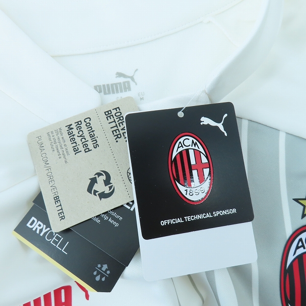 実際に弊社で買取させて頂いた【未使用】PUMA/プーマ ACミラン 22/23 プレマッチ ニットトップ 769275-05 Mの画像 8枚目