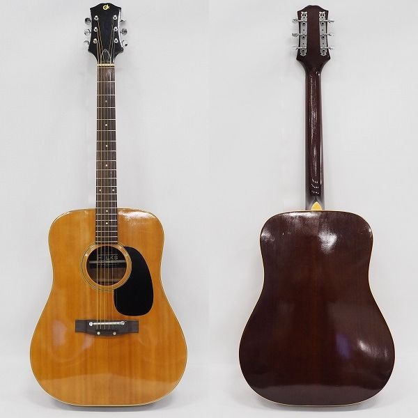 実際に弊社で買取させて頂いた★【難有り】FOLKS Custom GK Model No.不明 アコースティックギター/アコギ 日本製 ソフトケース付の画像 1枚目