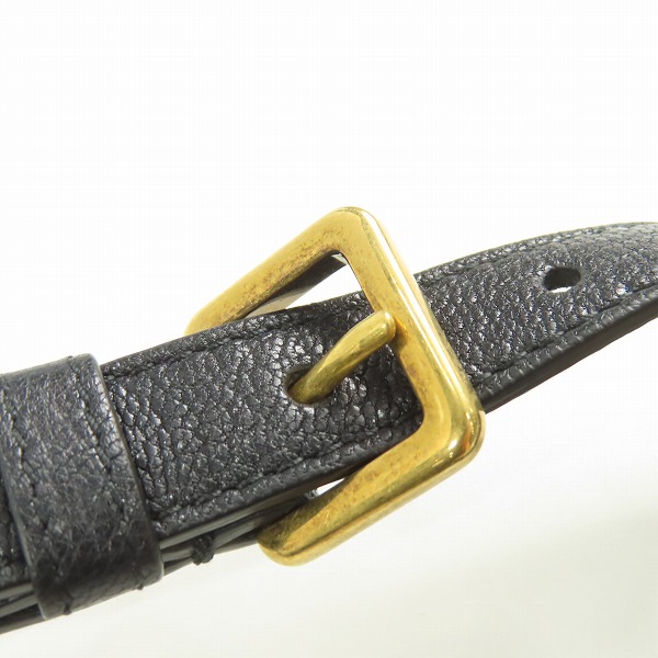 実際に弊社で買取させて頂いたChristian Dior/クリスチャン・ディオール レザーサドルバッグ/ウエストバッグ/ショルダーバッグ S5619CCEHの画像 8枚目