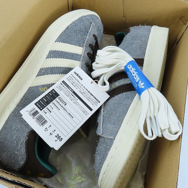 実際に弊社で買取させて頂いた【未使用】adidas/アディダス CAMPUS BODEGA X BEAMS ID2379/26.5の画像 7枚目