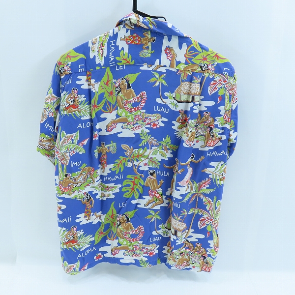 実際に弊社で買取させて頂いたSUN SURF×BEAMS/サンサーフ×ビームス ルウハワイアンシャツ/アロハシャツ 11-01-0962-086/Sの画像 1枚目
