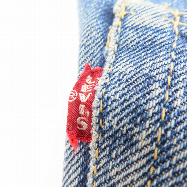 実際に弊社で買取させて頂いたLEVIS/リーバイス 501 60年代 ボタン裏刻印2 足長R ヴィンテージ/ビンテージ デニムパンツの画像 4枚目