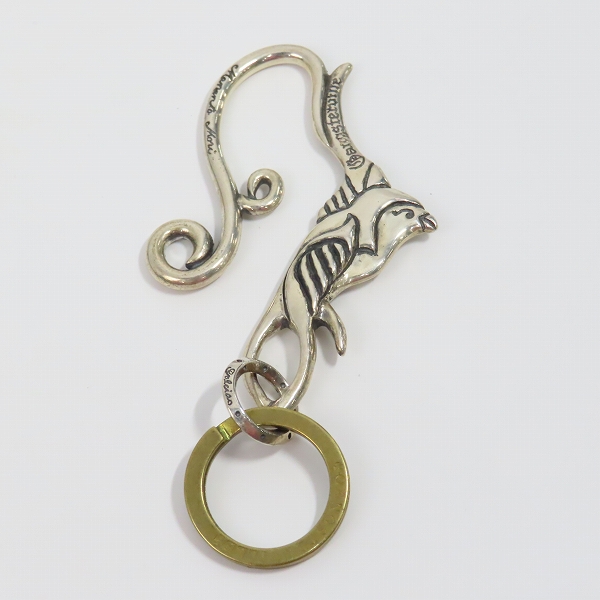 実際に弊社で買取させて頂いた（3）GANGSTERVILLE×Galcia/ギャングスタービル×ガルシア スワロー キーホルダー シルバーの画像 1枚目