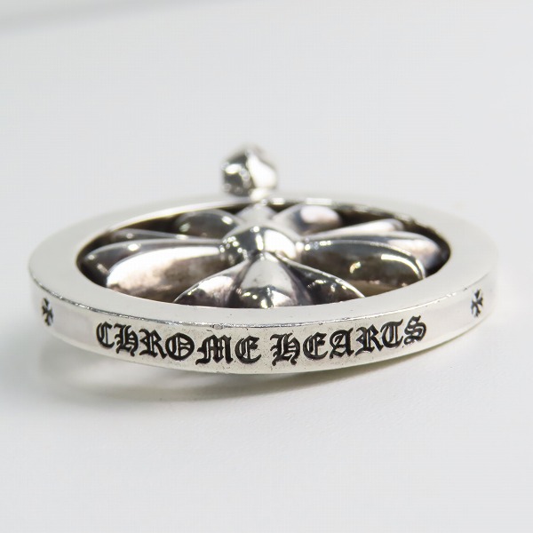 実際に弊社で買取させて頂いたCHROME HEARTS/クロムハーツ CHプラスメダリオンペンダント トップ　の画像 5枚目