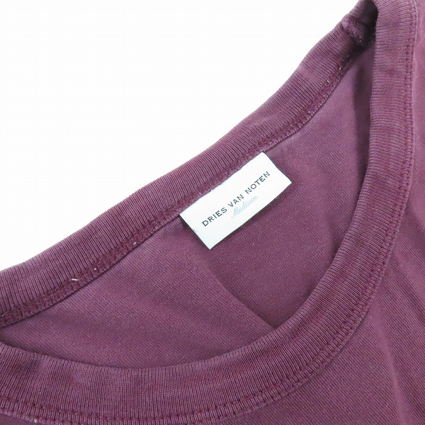 実際に弊社で買取させて頂いたDRIES VAN NOTEN/ドリスヴァンノッテン プリントTシャツ 916207/Mの画像 5枚目