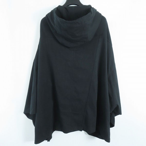 実際に弊社で買取させて頂いたRick Owens/リックオウエンス  Jumbo Peter Cropped Hoodi/パーカー RU01C4247-BA/Lの画像 1枚目