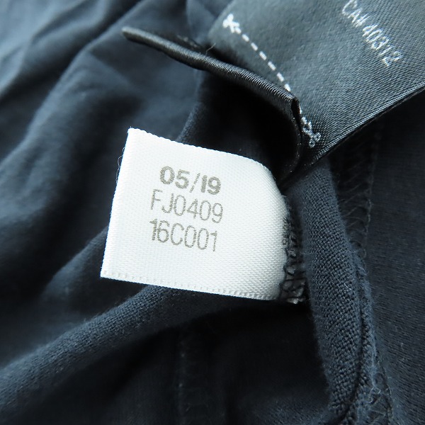 実際に弊社で買取させて頂いたY-3/ワイスリー 19AW Stacked Logo Short Sleeve Tee 半袖 ロゴ プリント Tシャツ FJ0409/Sの画像 5枚目