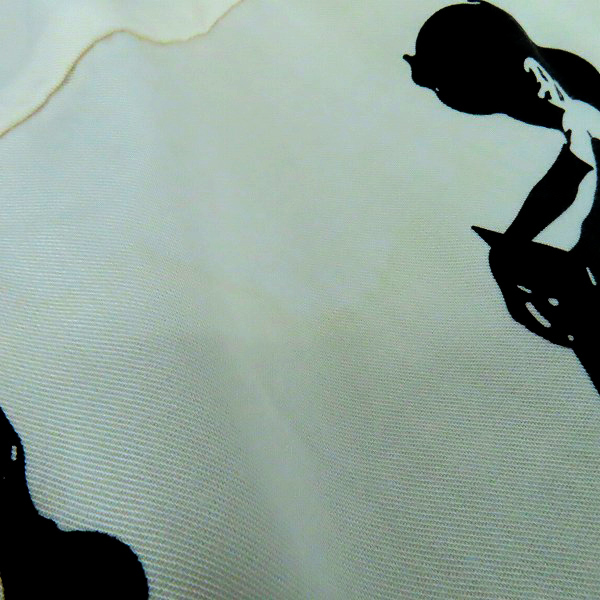 実際に弊社で買取させて頂いたHYSTERIC GLAMOUR/ヒステリックグラマー  PLAY BOY ボーリング シャツ/02222AH05/Lの画像 6枚目