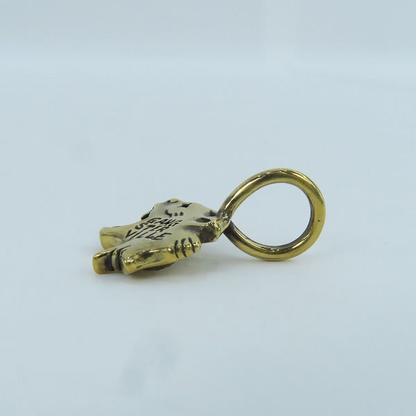 実際に弊社で買取させて頂いた(4)GANGSTERVILLE×Galcia/ギャングスタービル×ガルシア PANTHER ブラス/真鍮 ペンダントトップの画像 3枚目
