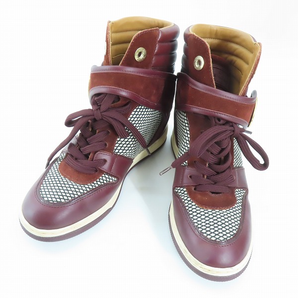 実際に弊社で買取させて頂いたLOUIS VUITTON/ルイヴィトン スエード スニーカー GO0145 35 1/2