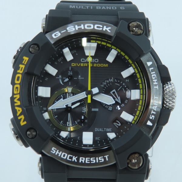 実際に弊社で買取させて頂いたG-SHOCK/Gショック FROGMAN/フロッグマン Bluetooth ソーラー電波時計 GWF-A1000-1AJF
