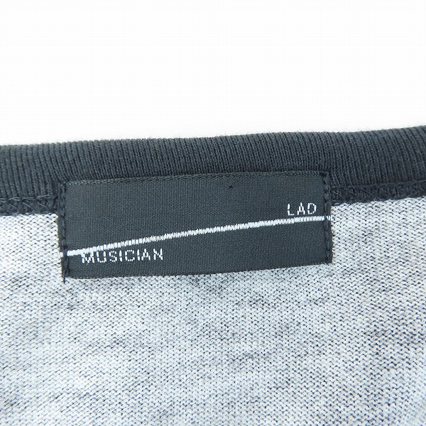 実際に弊社で買取させて頂いたLAD MUSICIAN/ラッドミュージシャン FLOWER SKULL SUPER BIG T-SHIRT/フラワースカル スーパー ビッグ Tシャツの画像 2枚目