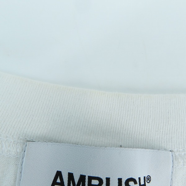 実際に弊社で買取させて頂いたAMBUSH/アンブッシュ LOGO T-SHIRT/ロゴTシャツ 12111698/3の画像 6枚目