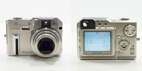 実際に弊社で買取させて頂いたCASIO/カシオ EXILIM EX-P600 エクシリム コンパクトデジタルカメラ 簡易動作確認済みの画像 1枚目
