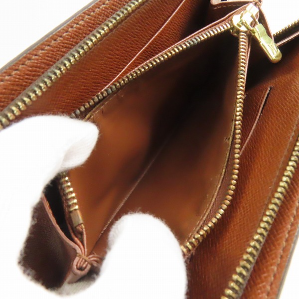 実際に弊社で買取させて頂いたLOUIS VUITTON /ルイヴィトン モノグラム ポルトモネ・ジップ/財布 M61727の画像 4枚目
