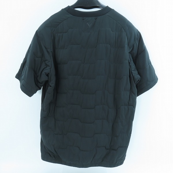 実際に弊社で買取させて頂いた【未使用】Callaway/キャロウェイ ゴルフウェア 中綿プルオーバージャケット ブラック C21216103/Mの画像 1枚目