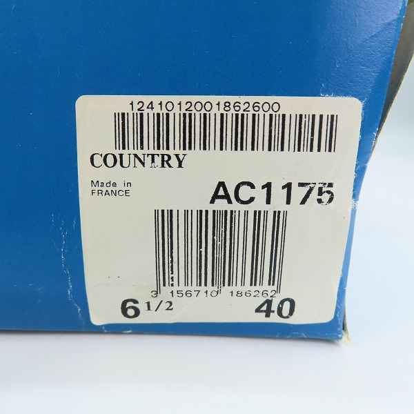 実際に弊社で買取させて頂いたadidas/アディダス ヴィンテージ/ビンテージ COUNTRY/カントリー フランス製 AC1175/6-1/2の画像 8枚目