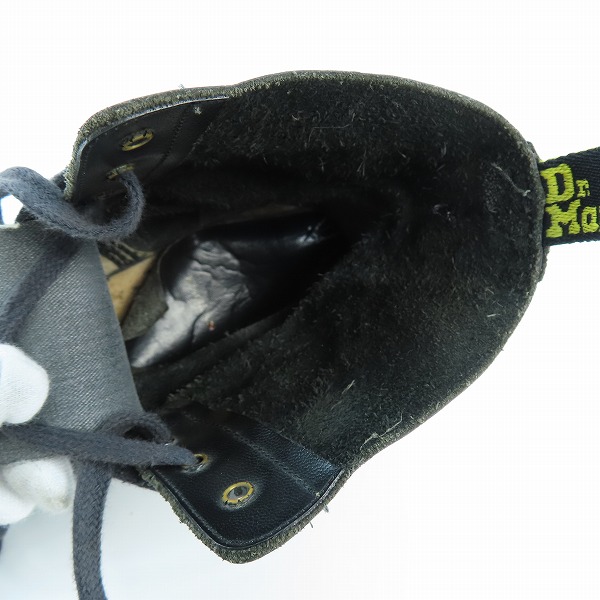 実際に弊社で買取させて頂いたDr.Martens/ドクターマーチン 1460 8ホール ブーツ MADE IN ENGLAND イングランド製 ブラックの画像 4枚目