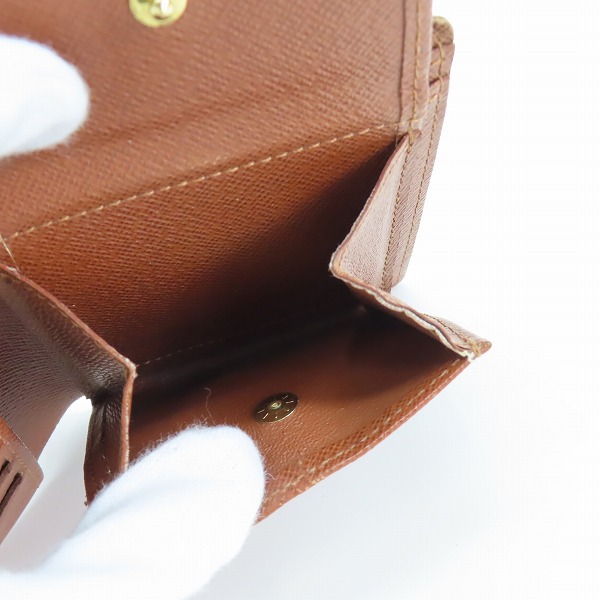 実際に弊社で買取させて頂いたLOUIS VUITTON/ルイヴィトン ポルトフォイユ・マルコ 二つ折り財布 モノグラム M61675の画像 5枚目