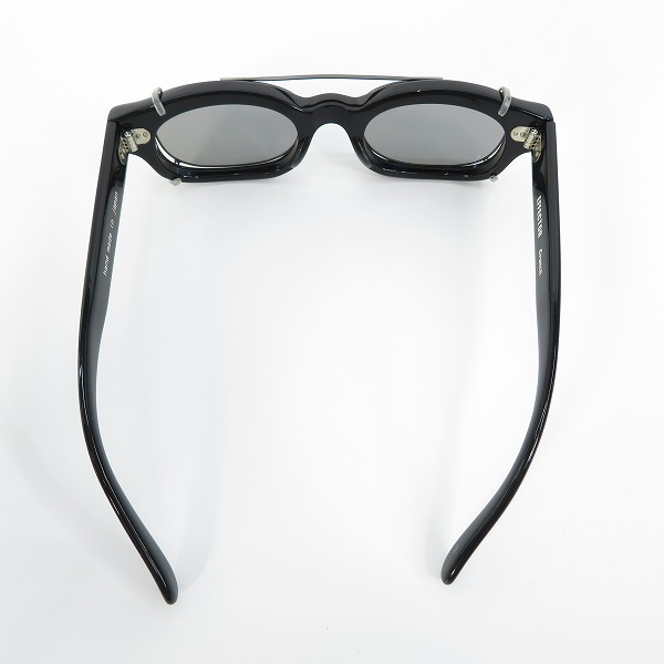 実際に弊社で買取させて頂いたEFFECTOR/エフェクター crunch/クランチ 眼鏡/メガネフレーム 偏光クリップオンサングラス付の画像 3枚目