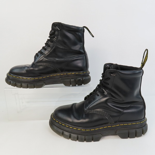 実際に弊社で買取させて頂いたDr.Martens/ドクターマーチン RIKARD POLISHED SMOOTH 8I 8ホール ブーツ/UK6の画像 3枚目
