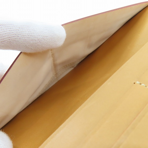 実際に弊社で買取させて頂いたGANZO/ガンゾ シェルコードバン×ヌメ革 長財布/札入れ の画像 6枚目