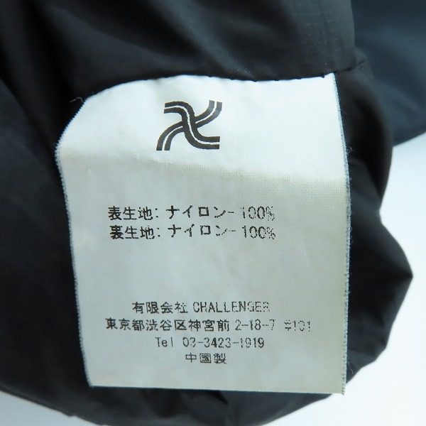 実際に弊社で買取させて頂いたCHALLENGER/チャレンジャー 20AW CLG-JK 020-015 NYLON FIELD JACKET /Lの画像 4枚目