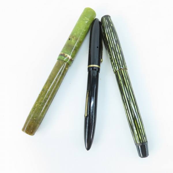 実際に弊社で買取させて頂いた【おまとめ品】SHEAFFER/シェーファー VACUUM SPECIAL ALLOY 塔 万年筆の画像 3枚目