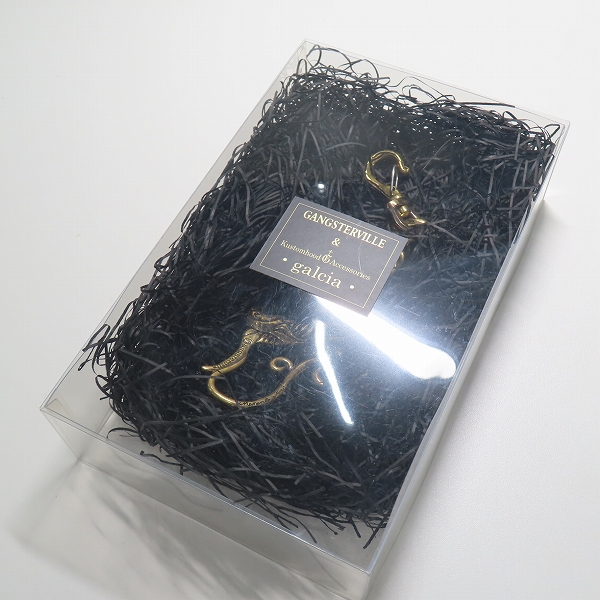 実際に弊社で買取させて頂いたGangsterville×galcia/ギャングスタービル×ガルシア SWALLOW WALLET-CHAIN ウォレットチェーン ブラス/真鍮の画像 6枚目