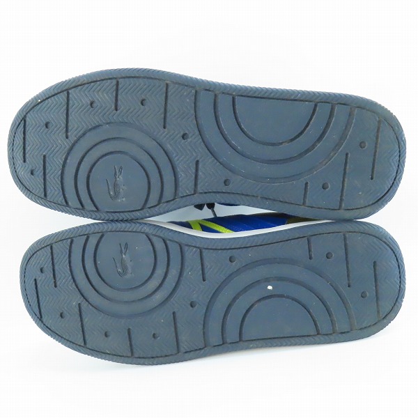 実際に弊社で買取させて頂いたLACOSTE/ラコステ スニーカー L005 222 2 SMA ネイビー/UK9の画像 2枚目
