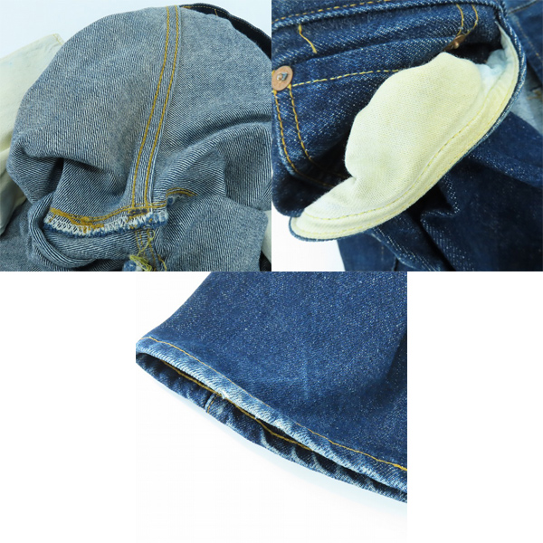 実際に弊社で買取させて頂いたLEVIS/リーバイス 501XX ビッグE 555刻印 デニムパンツ/ジーンズ 501-0004/W31 L34の画像 8枚目