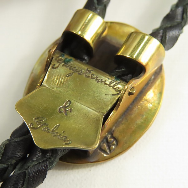 実際に弊社で買取させて頂いたGANGSTERVILLE×Galcia/ギャングスタービル×ガルシア G ループタイ/ボロタイの画像 7枚目