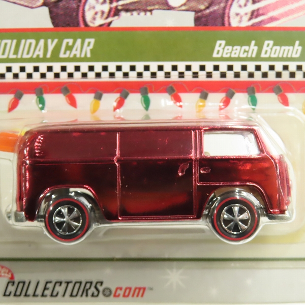 実際に弊社で買取させて頂いた【未開封】Hot Wheels/ホットウィール 2002 Holiday Car Beach Bomb Too/ホリデーカー ビーチ ボム トゥー 赤の画像 2枚目