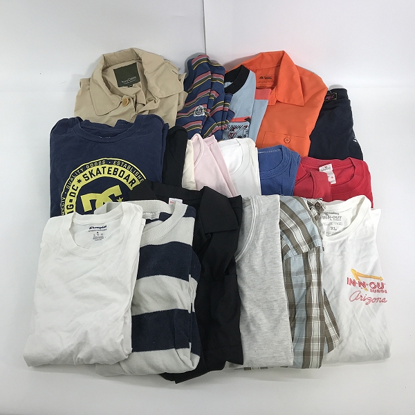 実際に弊社で買取させて頂いた【おまとめ】チャンピオン/ジェラートピケ/ユナイテッドアスレ 等 Tシャツ/パジャマ/トップス/半袖シャツ 他